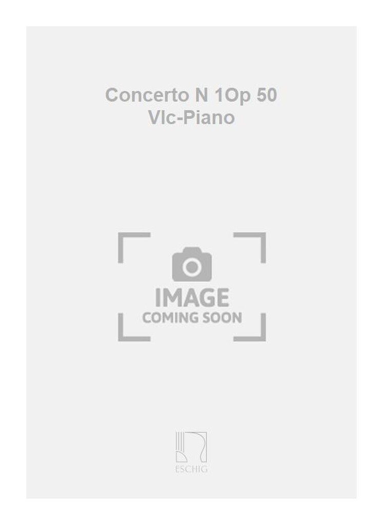 Concerto N 1Op 50 Vlc-Piano
